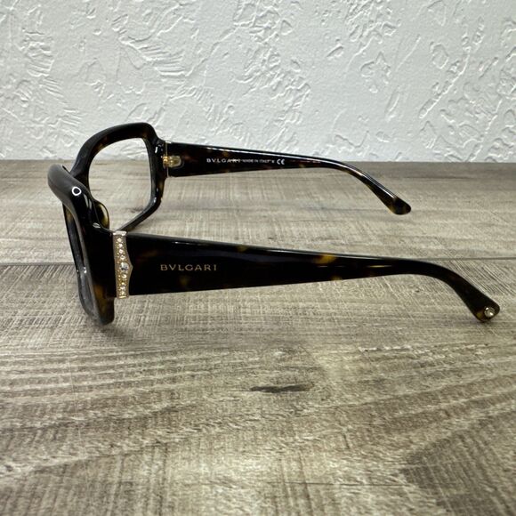 BVLGARI 8052-B Womens Sunglasses Frames Only Butterfly Tortoise Brown 58-17-130 main image 7